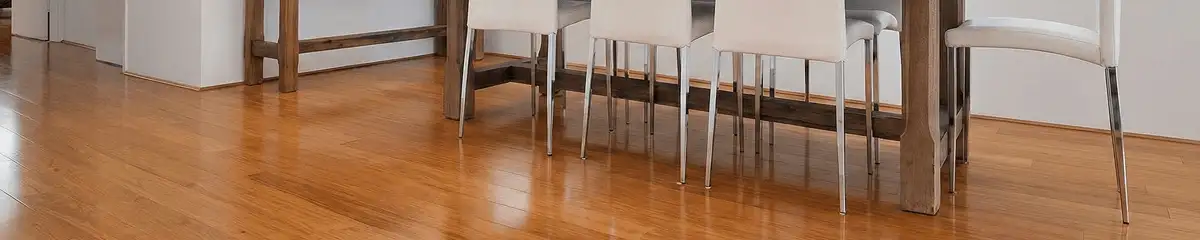 Professionally installed and refinished bamboo flooring in a residential home, showcasing smooth finish and natural wood tones in Chula Vista, CA