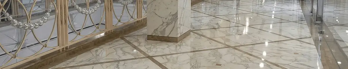 Beautiful marble floor professionally installed in Chula Vista, CA