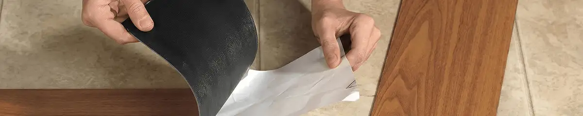 A professional installing vinyl flooring in Chula Vista, CA